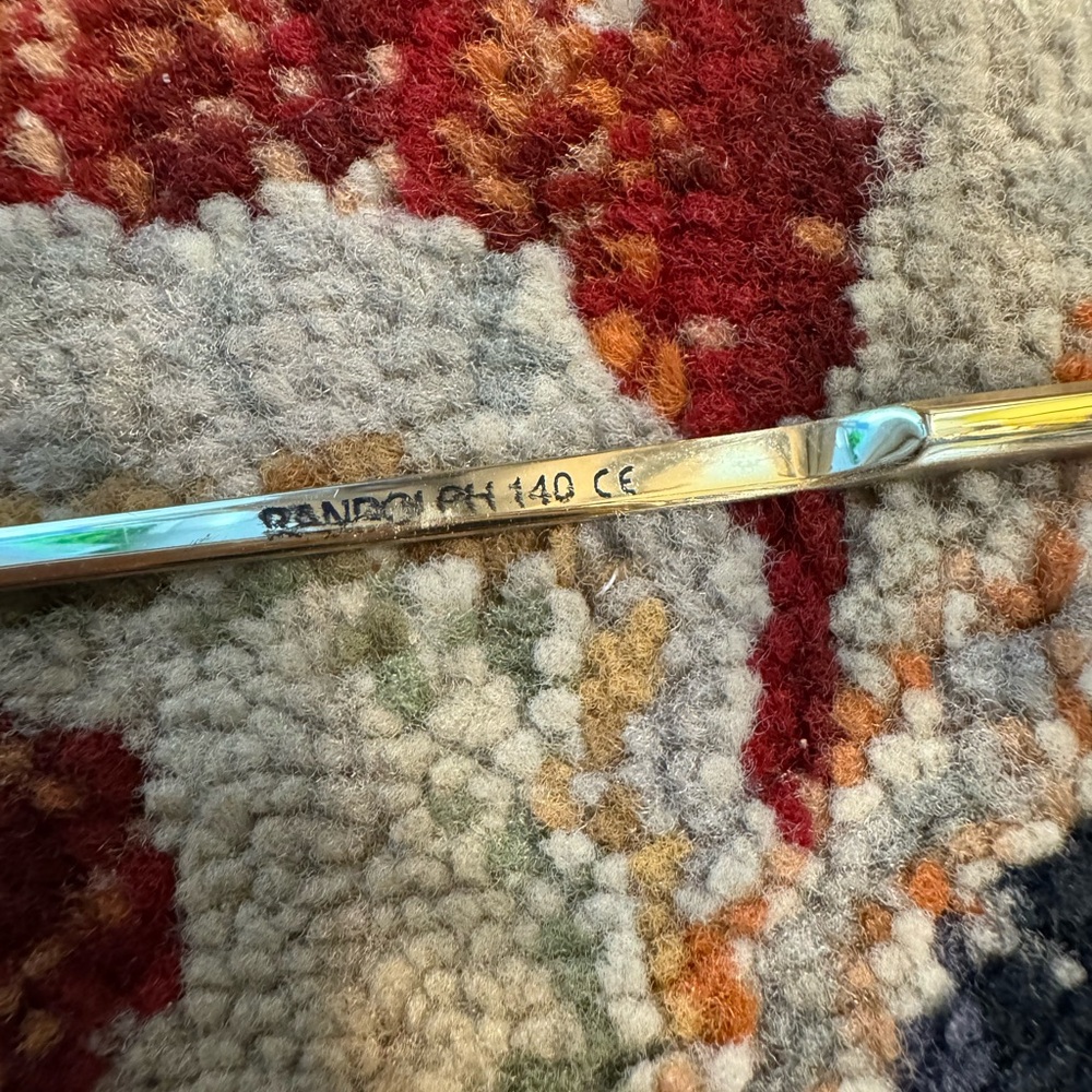 Randolph Engineering Gold Brushed Frames Aviators… - image 6